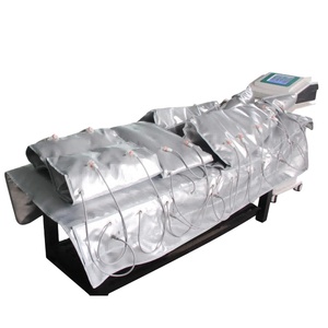 Appareil de pressothérapie professionnel 3-en-1 à 24 chambres, infrarouge lointain, EMS, drainage lymphatique, combinaison de massage corporel par pression d'air, infrarouge - Product Image 5