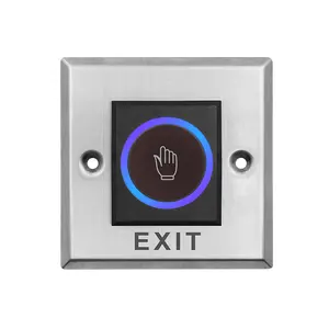 Sensor Schakelaar Led Indicator Contactloze Exit Infrarood No Touch Exit Switch Knop