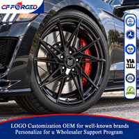Jantes forgées monobloc sport personnalisées de qualité supérieure, finition noire brillante, 5x114.3, 19 et 20 pouces, pour Ford Mustang GT Performance