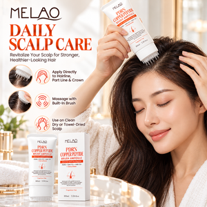 Private Label PDRN Scalp Serum Copper Peptide GHK Cu AHK Cu Deoxyribose Scalp Revitalizer Stronger Looking <b>Hair</b> pdrn <b>hair</b> serum - Product Image 5