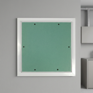 Dalle de plafond carrée ignifuge en plâtre commercial 2x2 pi, à encastrer, pour usage bureautique avec grille de plafond - Product Image 2