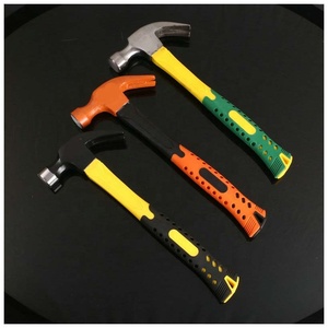 مطرقة بناء 20 أونصة مع مقبض من الألياف الزجاجية غير قابل للانزلاق ومطرقة مقاومة للصدمات من شركة تصنيع المعدات الأصلية - Product Image 3