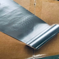Feuilles d'aluminium perforées pré-perforées pour chicha, narguilé, sheesha, chicha