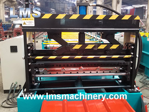 2025 Hot LMS Metallplatte Dachziegel walzen form maschine mit Motor getriebe Motor kern komponenten - Product Image 3