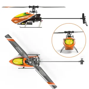 C129 Drone Remote Control 6 sumbu, mainan helikopter Remote Control Radio giroskop tahan benturan ketinggian baling-baling tunggal