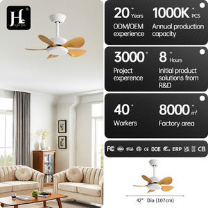 22-Inch <b>Modern</b> Indoor <b>Ceiling</b> <b>Fan</b> 3 ABS Remote Control Frequency Conversion No <b>Light</b> for Home Hotel for Electric Power Source - Product Image 4