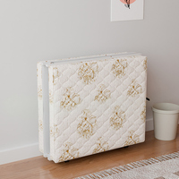 Lit pliant moderne en métal pour deux personnes, portable, adapté aux familles d'aidants hospitaliers et au repos au bureau, salon