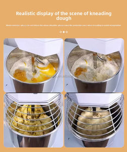 Vente flash - Pétrin à spirale électrique 20L, pétrin à spirale commercial, pétrin à spirale haute performance pour boulangerie - Product Image 4