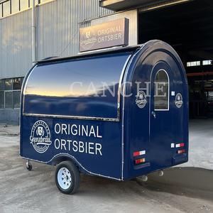 Carritos de Comida, Equipamiento para Restaurantes, Caravanas, Camionetas, Remolques de Comida, Totalmente Equipados, de Acero Inoxidable, Móviles, para Comida Rápida y Aperitivos - Product Image 5