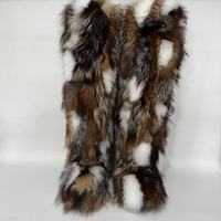 Nouvelles Bottes Hautes en Fourrure de Renard pour Femme Hiver 2026 – Bottes Chaudes et Moelleuses en Peluche pour Filles