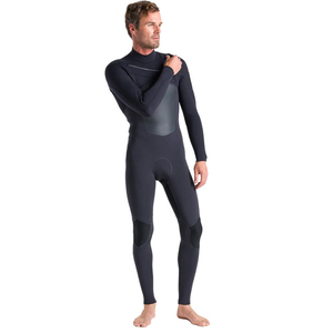 Muta di Yulex da uomo nera con Zip sul petto manica lunga completo in Neoprene muta <span class=keywords><strong>Sub</strong></span> 5 mm Custom-logo-mute - Product Image 3