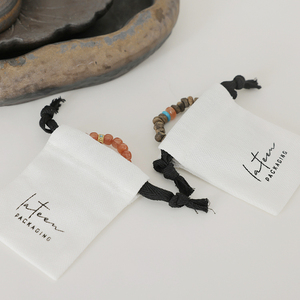 Custom Fashion <b>Drawstring</b> <b>Pouch</b> Custom <b>Drawstring</b> Bag Dust Bag Jewelry Packaging <b>Pouch</b> - Product Image 2