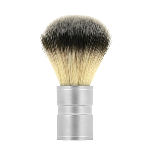 Pinceau à raser en poils synthétiques Badger avec logo personnalisé, prix d'usine, pour hommes - Product Image 1