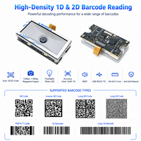 Moteur de lecture de codes QR compact pour les fabricants d'équipements en libre-service XT206H1