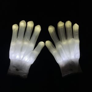 Gants de fête d'Halloween avec éclairage <span class=keywords><strong>LED</strong></span> squelette clignotant - Product Image 4