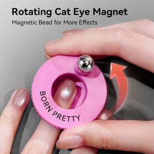 BORN PRETTY Outil de Nail Art Magnétique Automatique Effet Œil de Chat, Contrôle Flexible, Facile à Utiliser, Aimant Rotatif pour Effet Œil de Chat, Idéal pour Débutants en Nail Art - Product Image 6