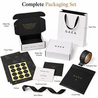 Boîtes d'emballage en carton personnalisées, design mat, portables, avec logo brillant UV, coffrets cadeaux avec votre propre logo