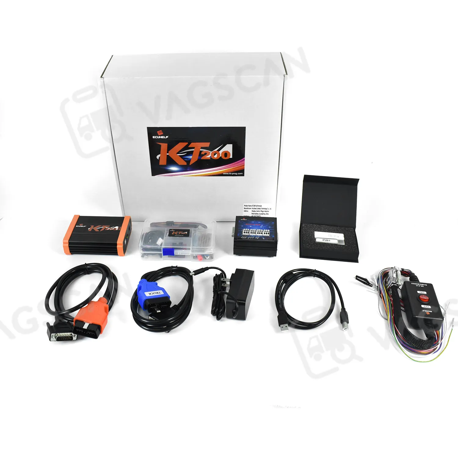 Para KT200 ECU versão completa Leitura e Programação Profissional Chip Tuning Código DTC ECU Manutenção