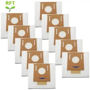 Sac à poussière et filtre en tissu lavables pour robot aspirateur Ruichen, compatible avec Ecovacs T8 T8aivi Max N8PRO, accessoire de nettoyage et de balayage domestique - Product Image 2