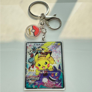 Llaveros Acrílicos Rectangulares de Tarjeta Pokémon de Dibujos Animados Populares de Nueva Llegada al Por Mayor, Colgante de Regalo Promocional - Product Image 2
