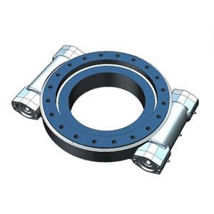 17 "더블 듀얼 웜 슬윙 드라이브 SE17-<span class=keywords><strong>2</strong></span> 솔라 지로 Unidade Rastreador 태양열 유압 모터 24V DC 모터 로터리 드라이브 - Product Image 1