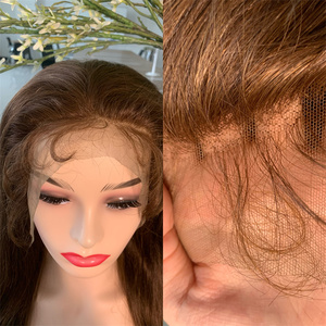 Brésilien 360 Lace Front Perruques Vierge Cheveux Humains HD 13x4 Pré-Peel Frontal Perruques Transparent pour les Femmes Noires Échantillon Gratuit Disponible - Product Image 4
