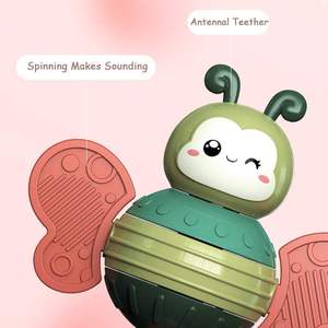 <span class=keywords><strong>Hochet</strong></span> musical éducatif pour bébé en forme d'abeille, en plastique écologique, <span class=keywords><strong>lumineux</strong></span> et sonore, pour le développement, à agiter à la main - Product Image 4