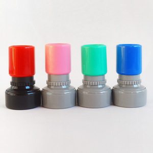 Tampons photosensibles réutilisables en plastique colorés avec <span class=keywords><strong>logo</strong></span> <span class=keywords><strong>personnalisé</strong></span>, vente chaude - Product Image 4