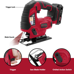 Hehui haute Performance puissance <span class=keywords><strong>scie</strong></span> <span class=keywords><strong>sauteuse</strong></span> Portable professionnel industriel coupe du bois 20V électrique <span class=keywords><strong>scie</strong></span> <span class=keywords><strong>sauteuse</strong></span> à onglets Machine - Product Image 6