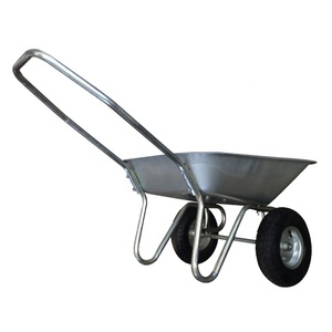 दो साँस का पहिया टिपर Wheelbarrow WB6211 65 लीटर व्हील बैरो - Product Image 4