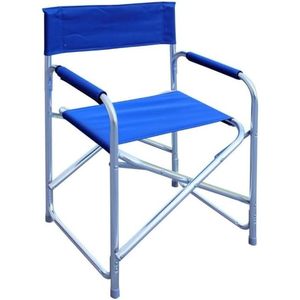 Silla de Director Azul 79x47x75cm Plegable para Exteriores y Camping - Product Image 1