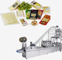 Machine d'emballage électrique personnalisée pour fromage avec film étirable et scellage sous vide