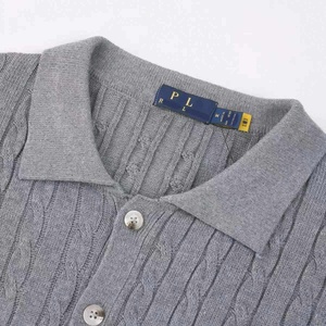 Maglioni da Uomo in Maglia Rl, Produttore di Maglieria Maschile, Cardigan Casual in Cotone da Uomo, Polo Invernale Personalizzato - Product Image 2
