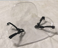 Chaise en plastique transparente robuste et durable pour bateau, modèle épais et sûr