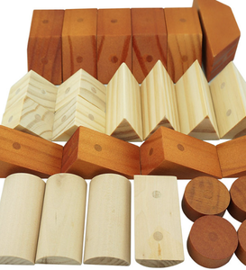 Cubes muraux géométriques en bois (fixation magnétique) - Product Image 2