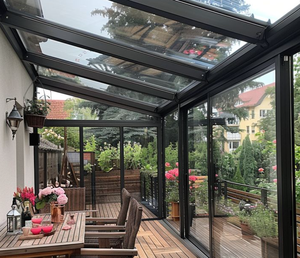 <span class=keywords><strong>Prima</strong></span> más Popular diseño moderno vidrio Sunroom lujo al aire libre aleación de aluminio marco impermeable vidrio independiente - Product Image 3