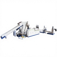 Machine de fabrication de granulés PURUI pour la découpe de déchets de sacs en PA/PPR tissés, avec moteur