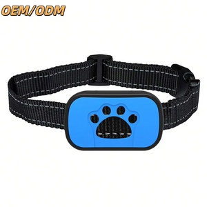 Collier anti-aboiement sans choc pour petits à grands chiens 5 niveaux réglables Dispositif de dissuasion d'entraînement sûr Rechargeable léger - Product Image 1
