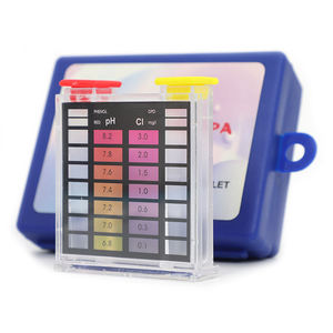 <span class=keywords><strong>Kit</strong></span> de <span class=keywords><strong>test</strong></span> du <span class=keywords><strong>chlore</strong></span> <span class=keywords><strong>et</strong></span> du <span class=keywords><strong>pH</strong></span> avec comprimés DPD <span class=keywords><strong>et</strong></span> <span class=keywords><strong>Ph</strong></span>énol rouge - Product Image 5