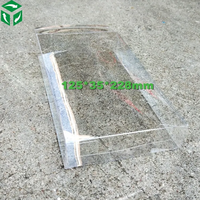 Options écologiques Boîte de présentation en plastique PVC transparent recyclé Boîte de pignon transparente Vinyle transparent pour emballage en acétate