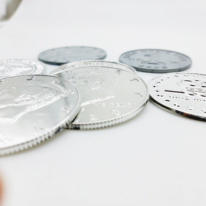 Monedas mágicas, monedas chinas antiguas, monedas de 50 centavos, monedas conmemorativas extranjeras, accesorios de magia para trucos de cerca. - Product Image 5