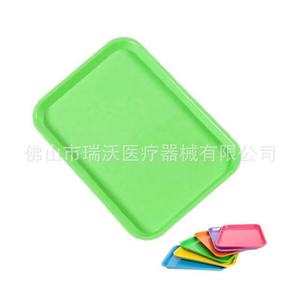 Plateau pour instruments dentaires rectangulaire en plastique pour dentistes, équipement de soins bucco-dentaires - Product Image 4