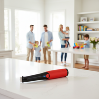 Brosse de nettoyage électrique sans fil DC 3.7V étanche IPX6 avec poignée en plastique et affichage de puissance à 3 LED pour cuisine, salle de bain et chaussures