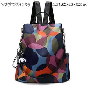 Zaino Antifurto Impermeabile Elegante per Ragazze Universitarie, Borsa Zaino da Donna, Zaini alla Moda per Ragazze - Product Image 4