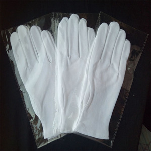White Large Cloth Dry Hands Cleaning Coins Jewelry Costume Moisturizing Cotton <strong>Gloves</strong> For Men And Women - Product Image 4