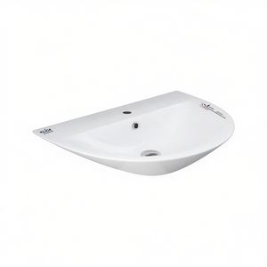 Lavabo de pared de un solo orificio de 58 cm de longitud para baño - Product Image 3