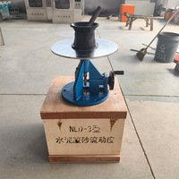 Good Performance High Precision Hand Operated Cement Mortar Flow Table Test Apparatus / Manual Flow Table Tester for Sale
