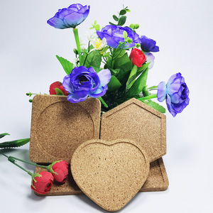 Posavasos de Corcho Irregulares de Dongguan, Prensados en Caliente, de Color Sólido, Promocionales, con Logotipo Imprimible - Product Image 5