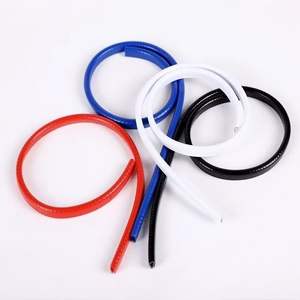 רכב קצה קצה לקצץ תעשייתי ידידותי לסביבה סיליקון pvc דקורטיבי רצועות חותם u-סוג אנטי-שריטה איטום רצועת הגנה פתוחה - Product Image 3