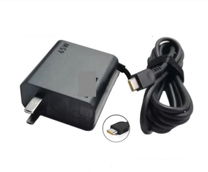 Adaptateur secteur pour ordinateur portable <span class=keywords><strong>Lenovo</strong></span> <span class=keywords><strong>Chargeur</strong></span> mural E490 T490 T490S T590 E590 E495 65W Adaptateur secteur TYPE-C - Product Image 1